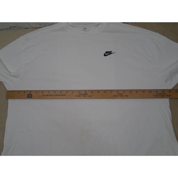 Nike Iconic Duo Graphic Tee Oversized Cotton White Graphic Dunks Large - Picture 8 of 13